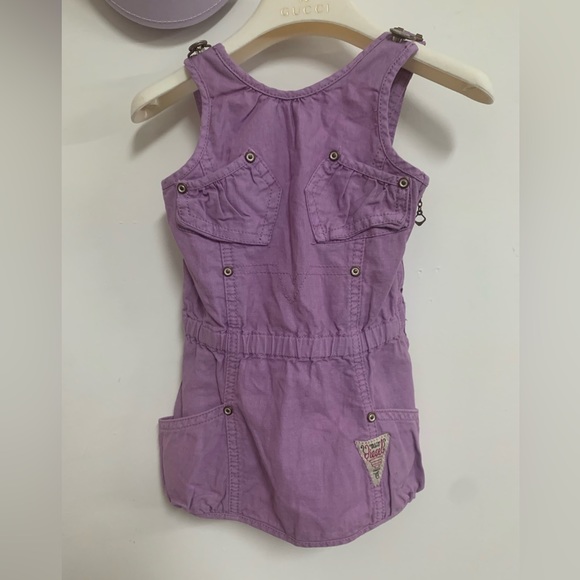 Diesel Baby 60’s style Linen Jumper Dress - Picture 12 of 13